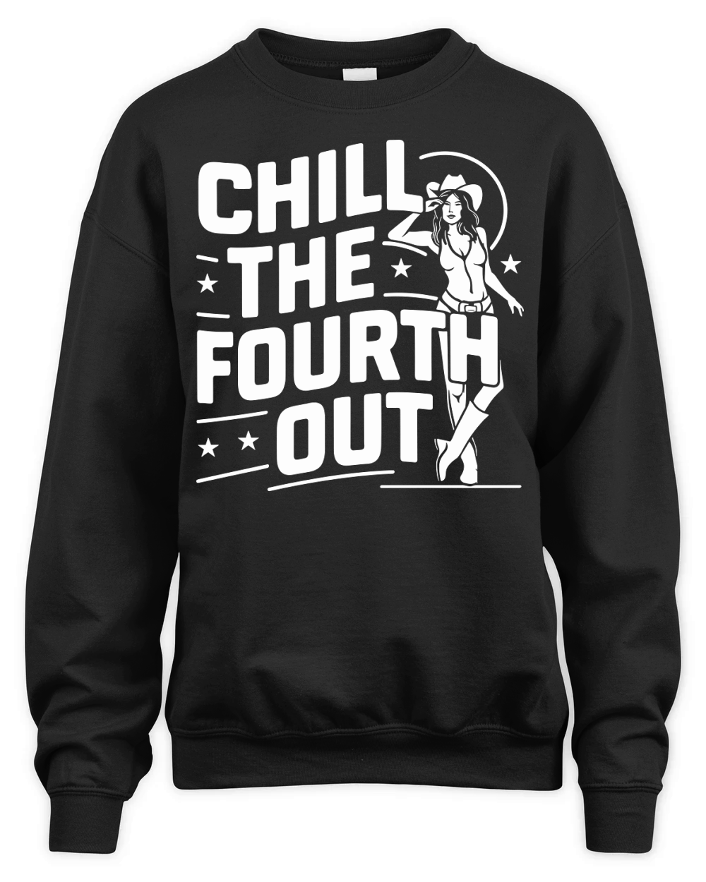 Chill The Fourth Out Unisex Premium Crewneck Sweatshirt