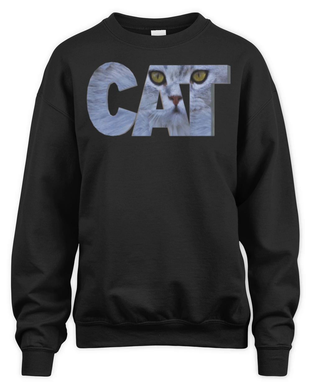 cute cat Unisex Premium Crewneck Sweatshirt
