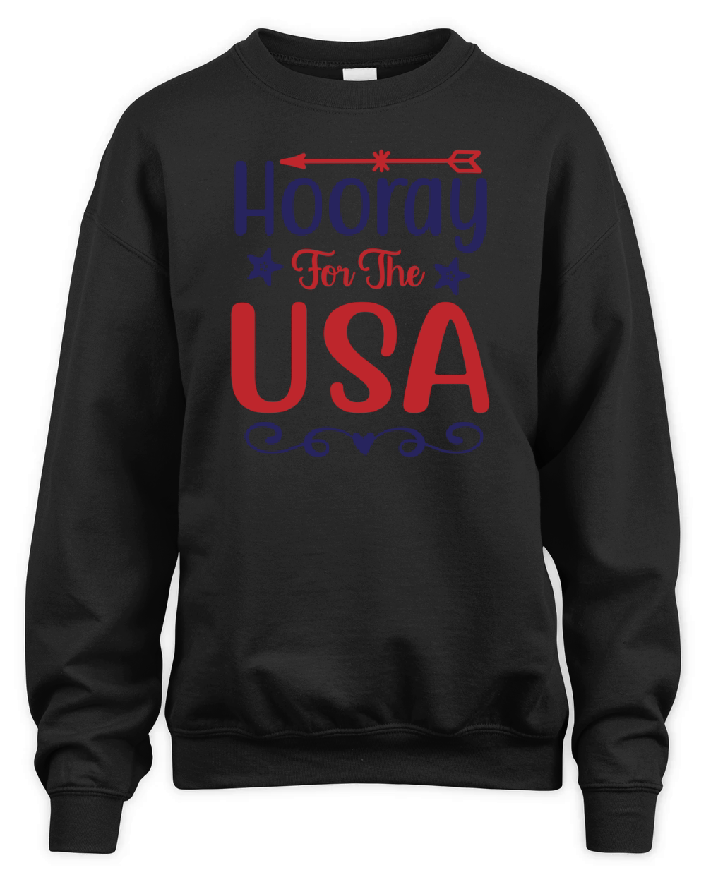Hooray for the usa Unisex Premium Crewneck Sweatshirt