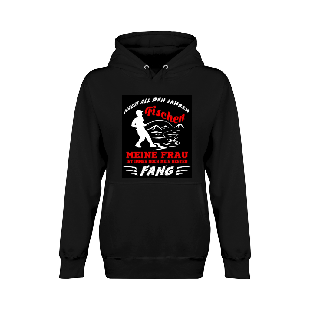 Fishing Angling Fish Fisher Fisherman Angler Gift Unisex Premium Pullover Hoodie