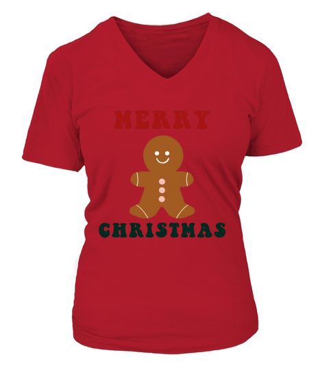 Merry Christmas 42 12 V-neck T-Shirt Woman
