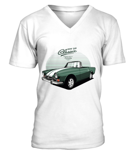 Vintage Car 18 V-Neck T-shirt