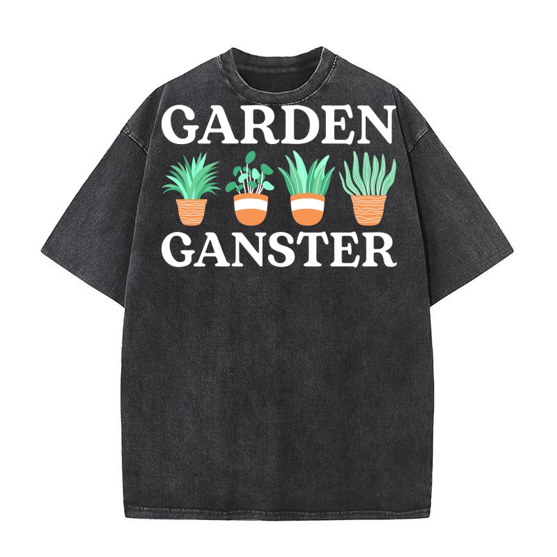 Garden ganster 1 Washed T-Shirt