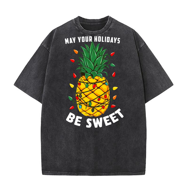 May Your Holidays Be Sweet Washed T-Shirt