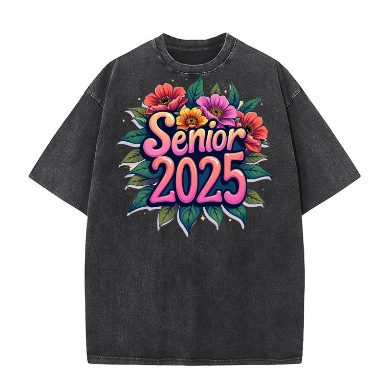 Senior 2025 Washed T-Shirt