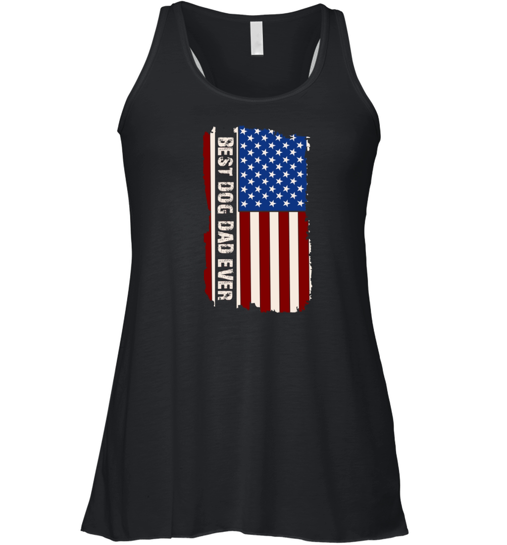 Best dog dad ever Women's Flowy Tank Top