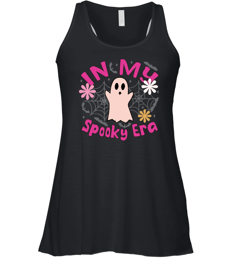 In My Spooky Era Pink Halloween Spider Women's Flowy Tank Top
