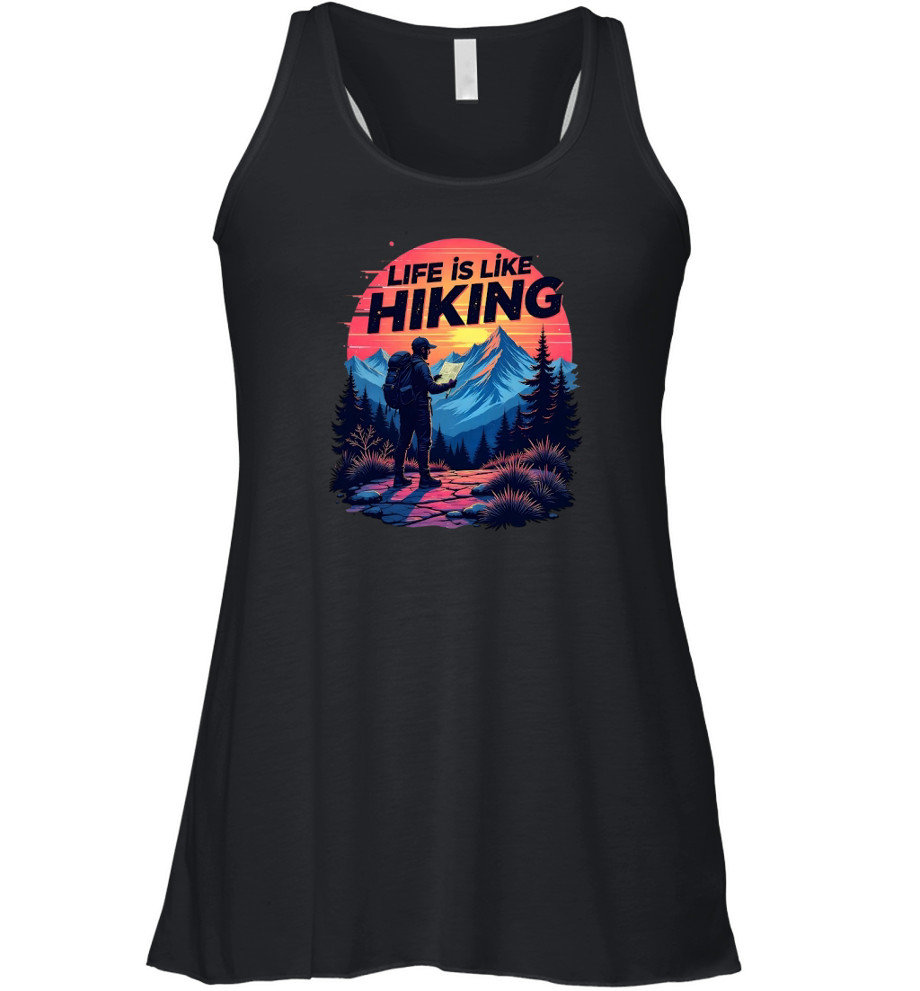 Life is Like Hiking 3 Women's Flowy Tank Top