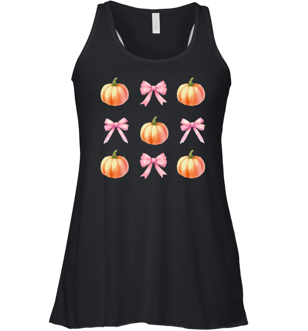 Pumpkin & Bows Women's Flowy Tank Top