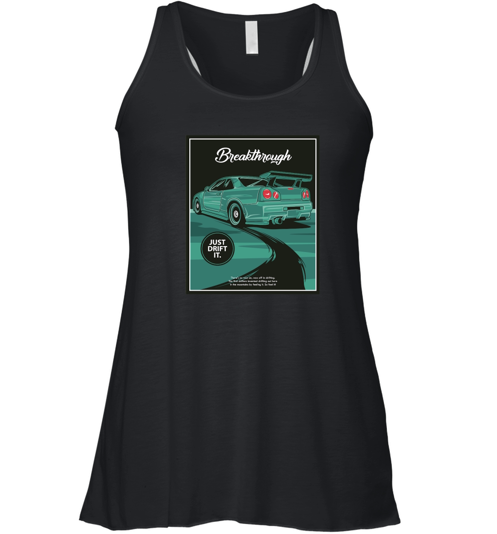 Vintage Car 8 Women's Flowy Tank Top