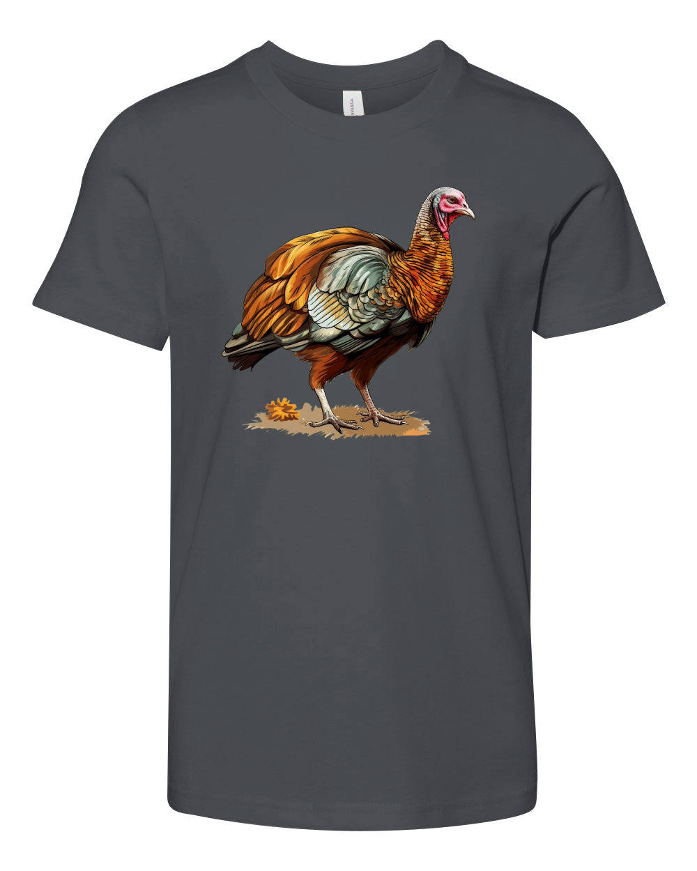 Thanksgiving Funny Turkey 07 Youth Unisex Jersey Tee