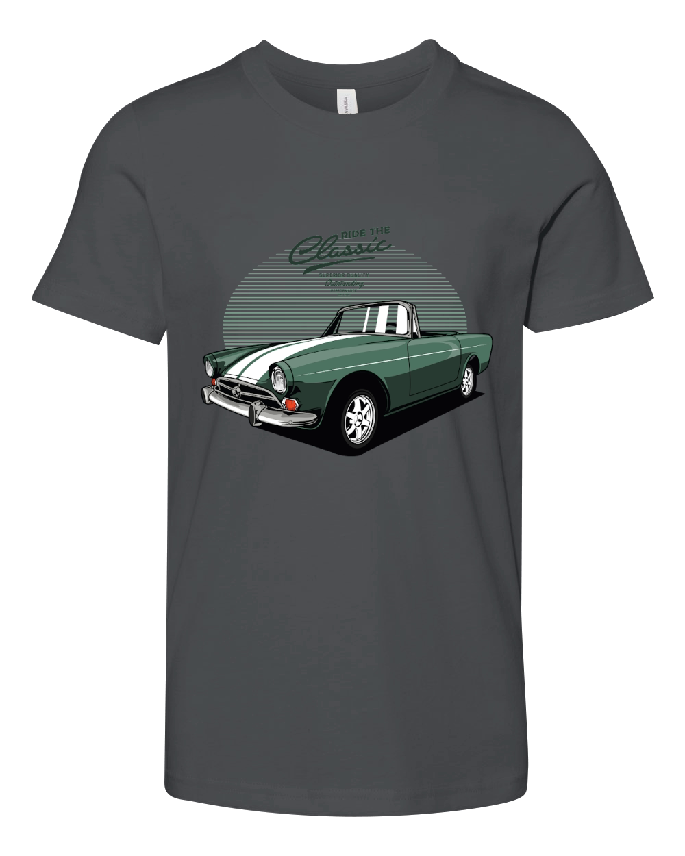 Vintage Car 18 Youth Unisex Jersey Tee