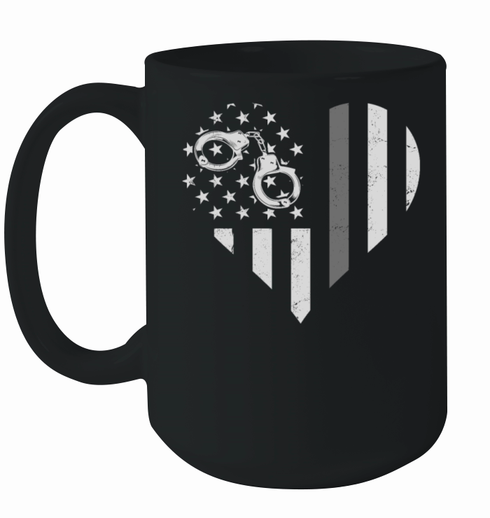 Correctional Officer Patriotic Ceramic Mug