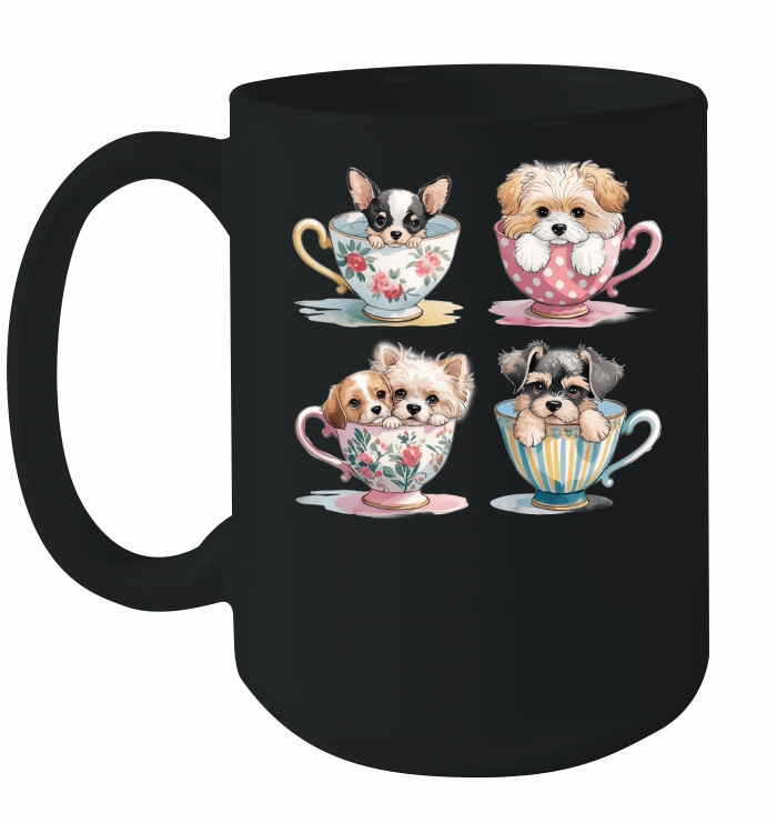 Dog Watercolor Bundle 08 Ceramic Mug