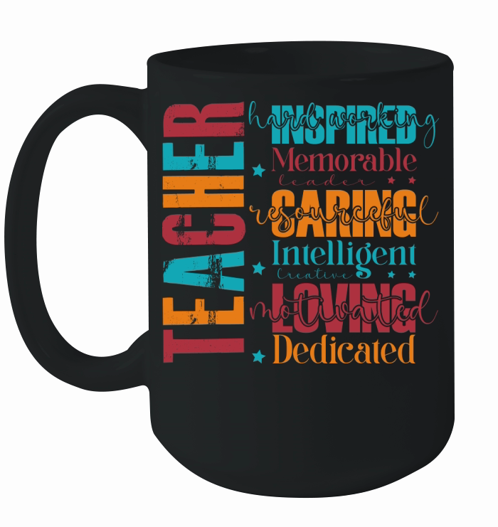Teacger hard working memorable leader Resourceful Ceramic Mug
