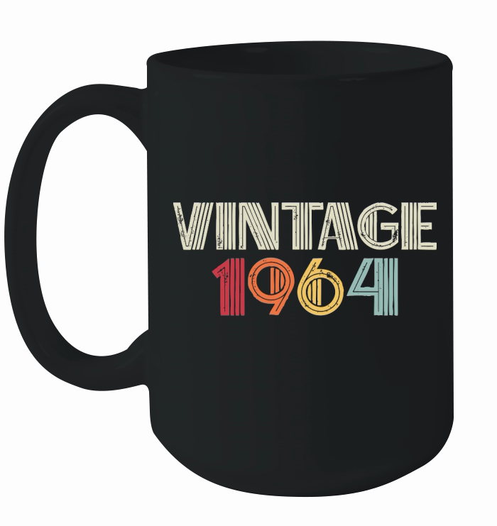 Vintage 1964 Birthday Ceramic Mug