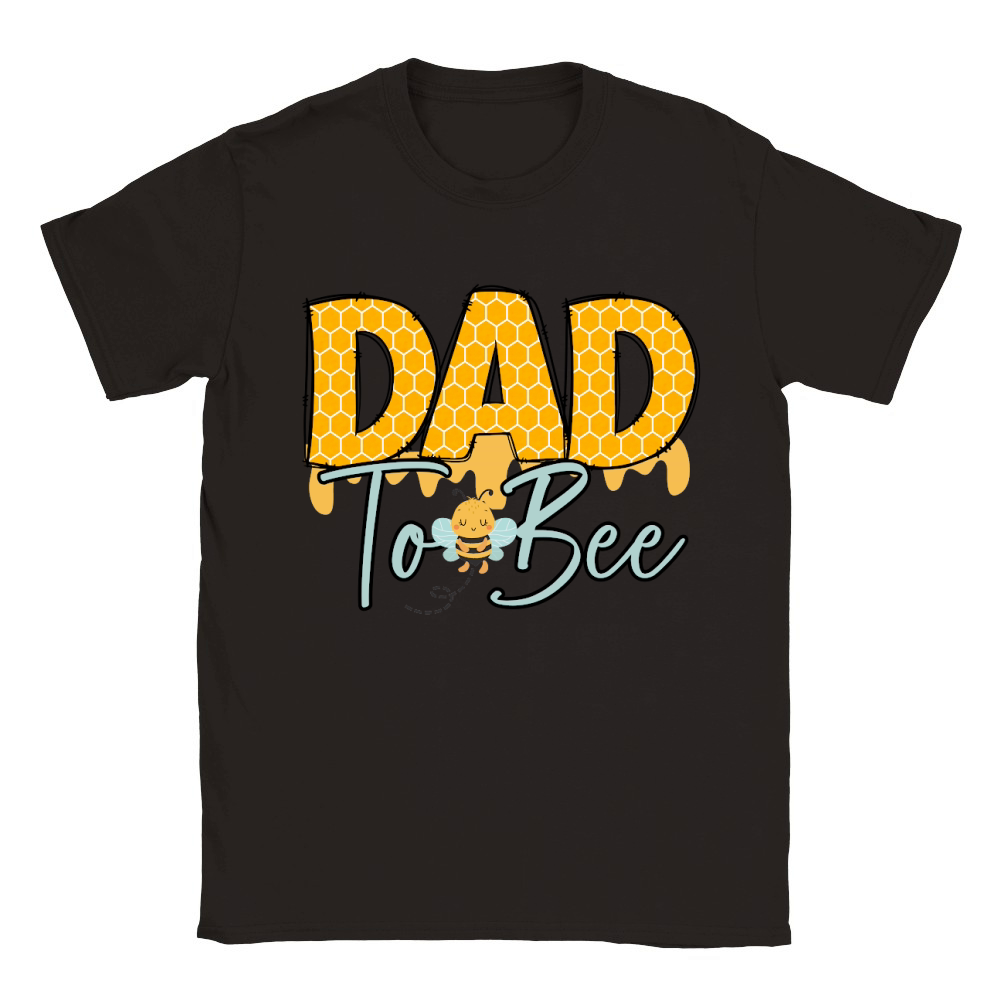 father day bee baby shower, dad to bee Classic Kids Crewneck T-shirt