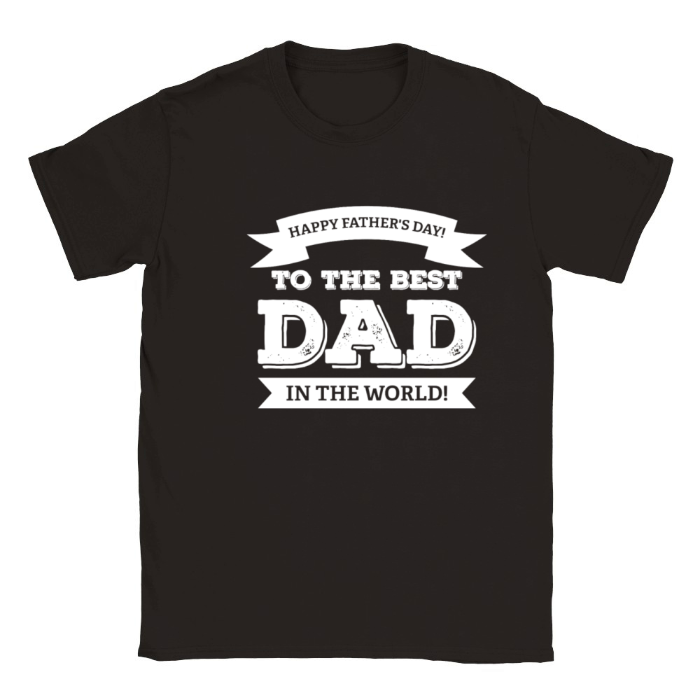 Happy Fathers Day Classic Kids Crewneck T-shirt