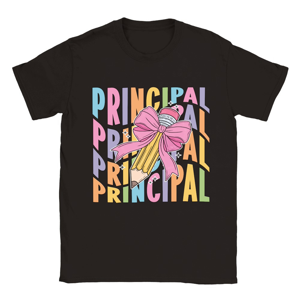 PRINCIPAL pencil wavy Classic Kids Crewneck T-shirt
