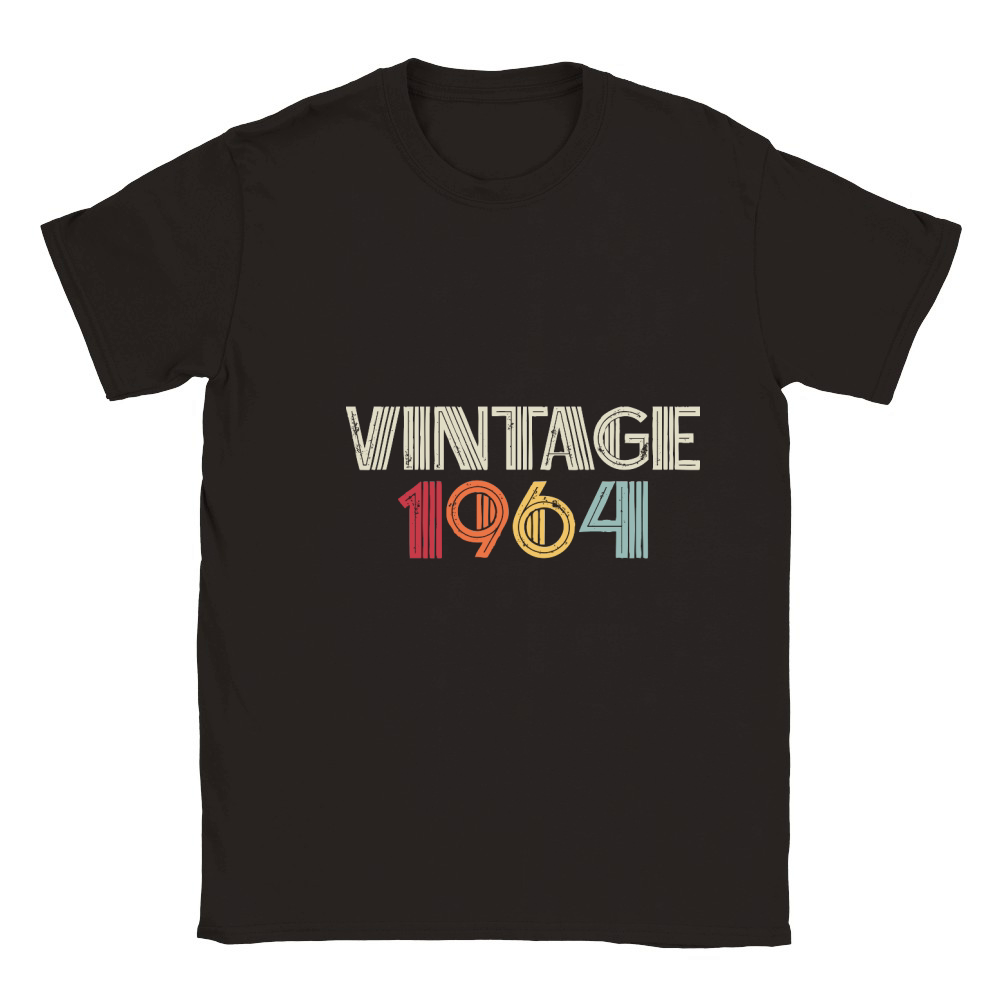 Vintage 1964 Birthday Classic Kids Crewneck T-shirt