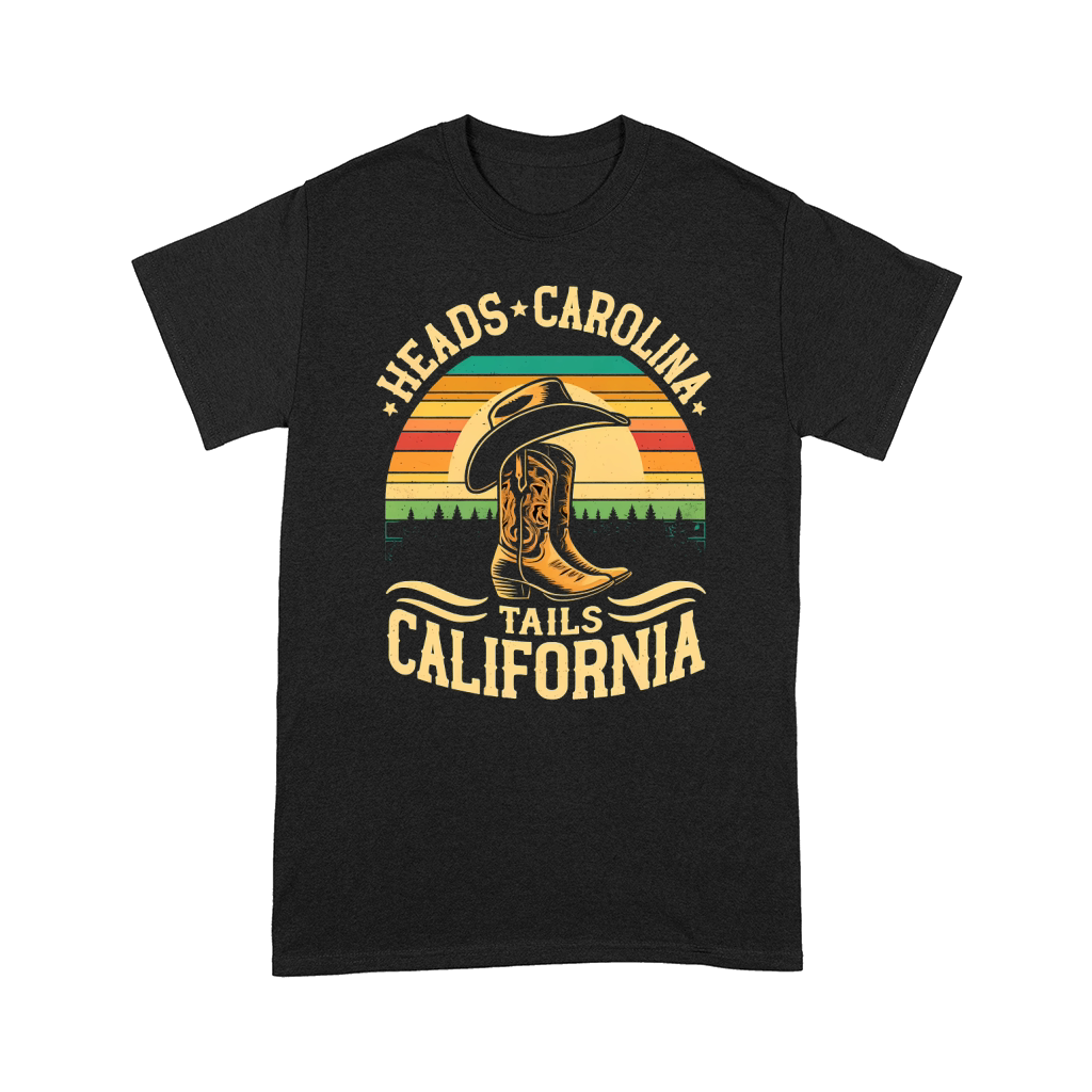 Heads Carolina  Tails  California Comfort T-shirt