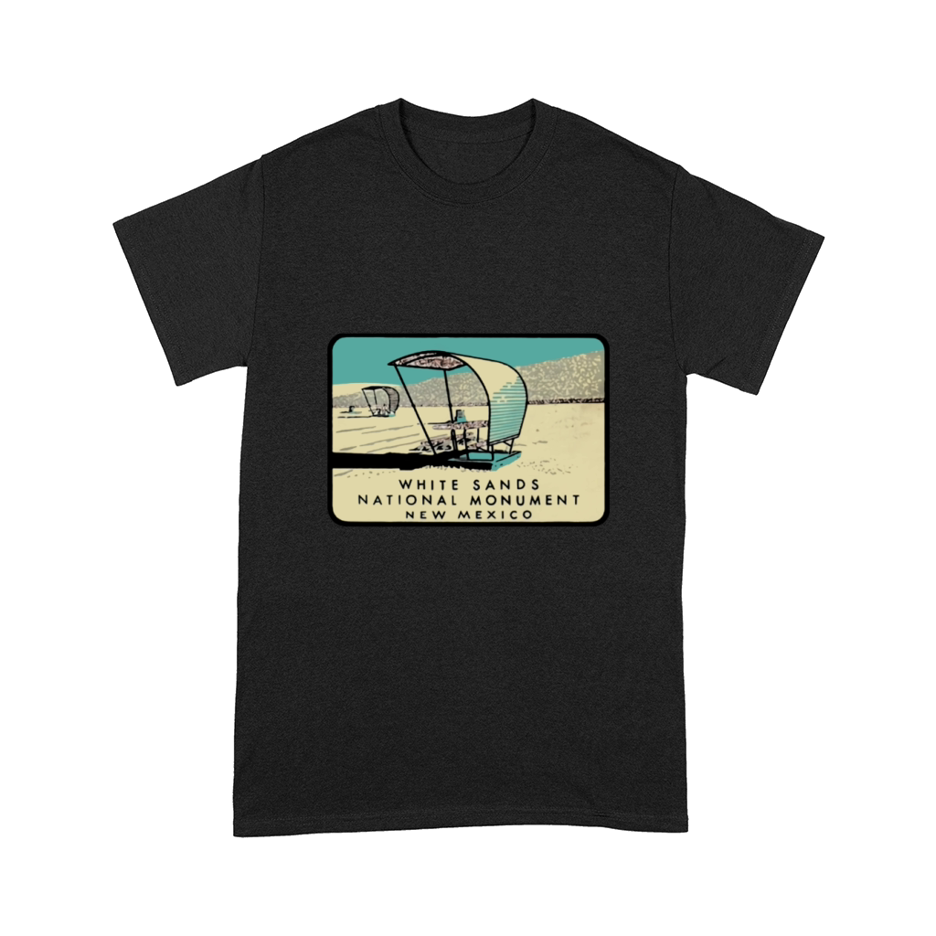 White Sands National Monument New Mexico Vintage Travel Decal CHRISTMAS UGLY Comfort T-shirt
