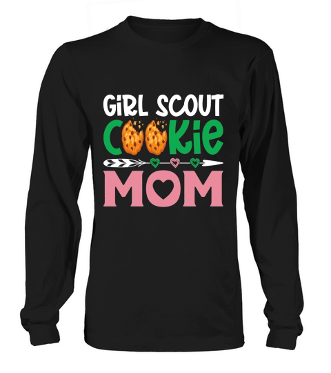 Girls scout cookie Mom Long sleeved Unisex