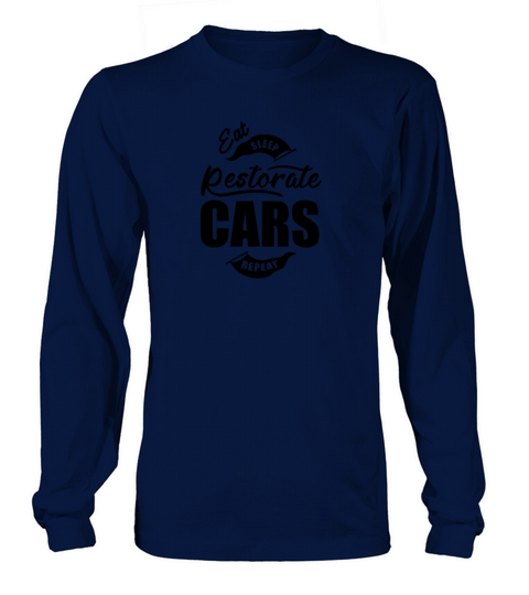 Hobby Cars car Restoration Oldtimer Restorate Long sleeved Unisex