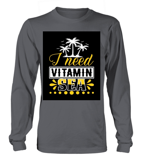 i need vitamin sea Long sleeved Unisex