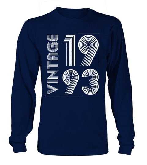 Vintage 1993 Birthday  (2) (1) Long sleeved Unisex