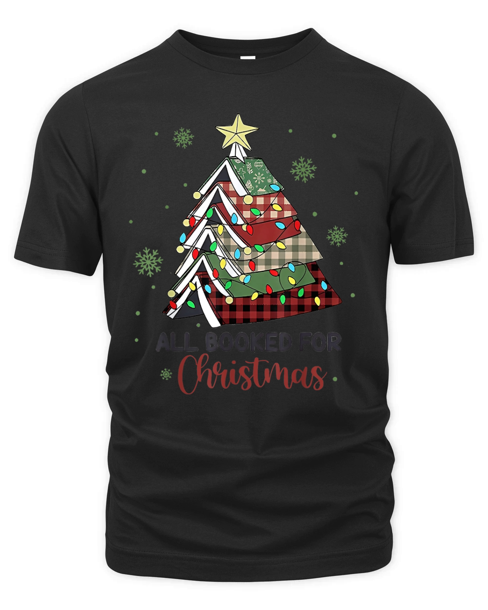 All booked for christmas 4 Organic Unisex T-shirt
