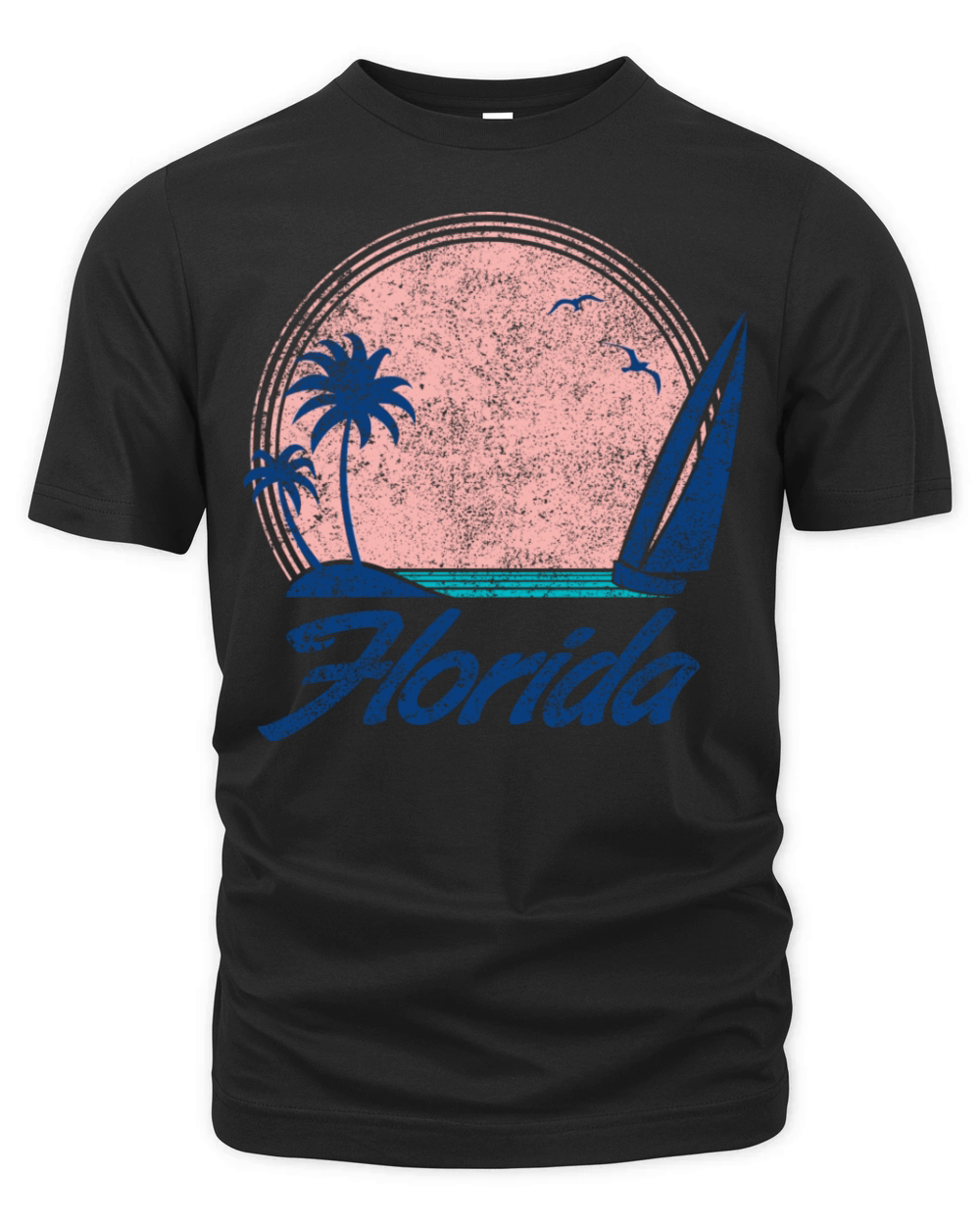 Florida Sunset Organic Unisex T-shirt