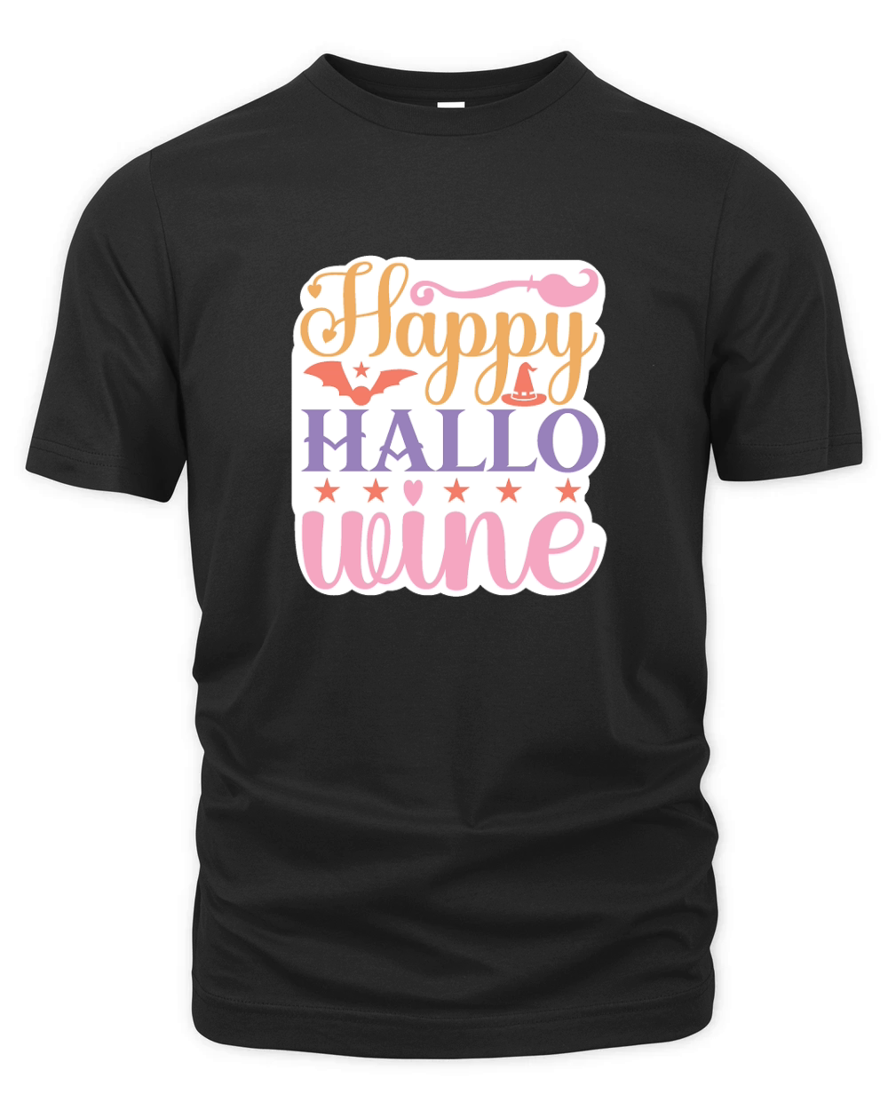 Happy hallo wine Organic Unisex T-shirt