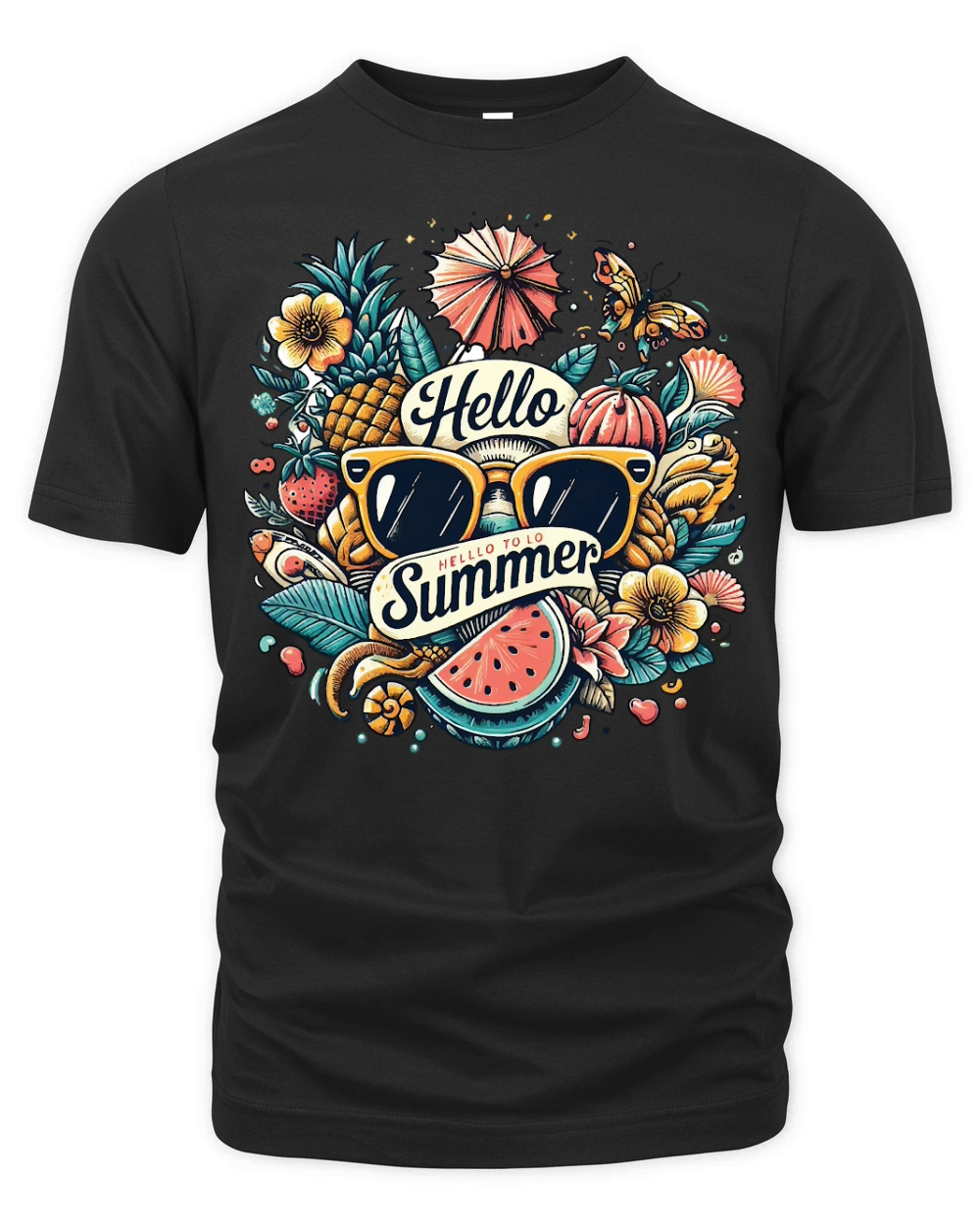 Hello Summer 3.01 Organic Unisex T-shirt