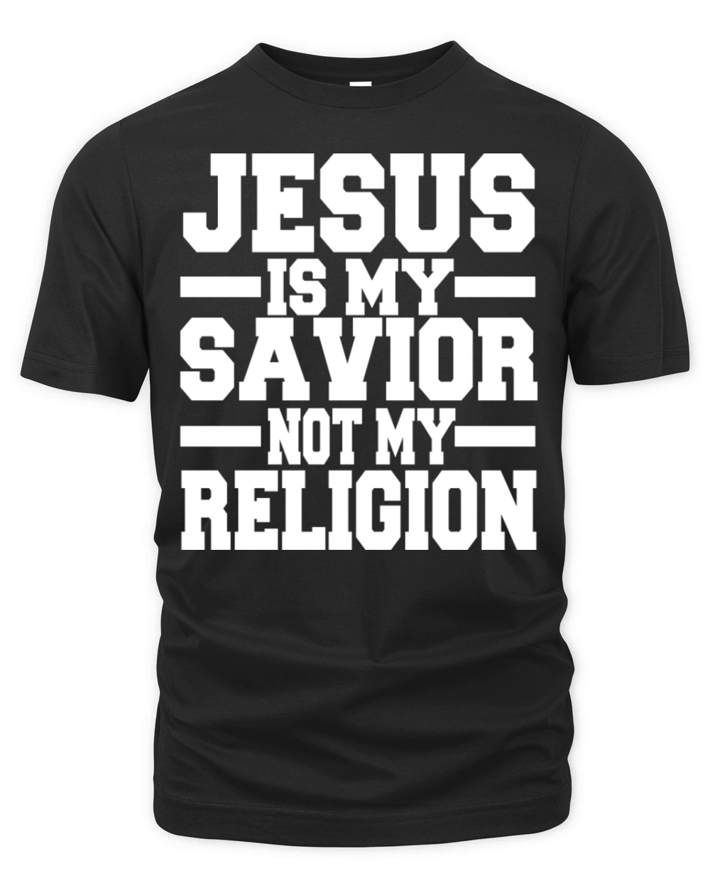 Jesus Is my Savior Organic Unisex T-shirt