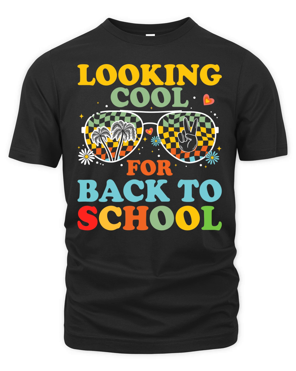 Looking Cool for Back To School Organic Unisex T-shirt