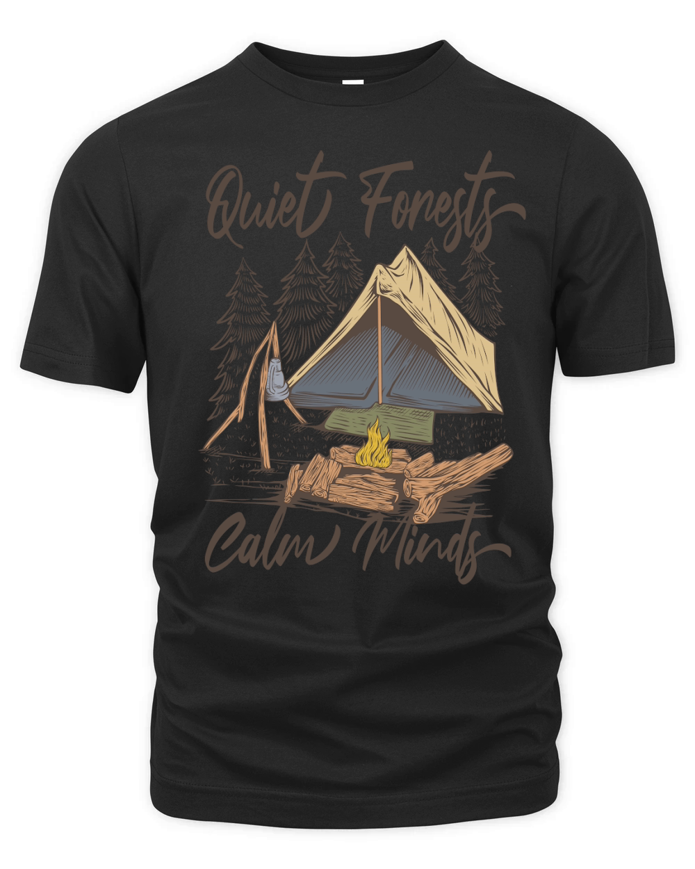 Quiet Forest Organic Unisex T-shirt