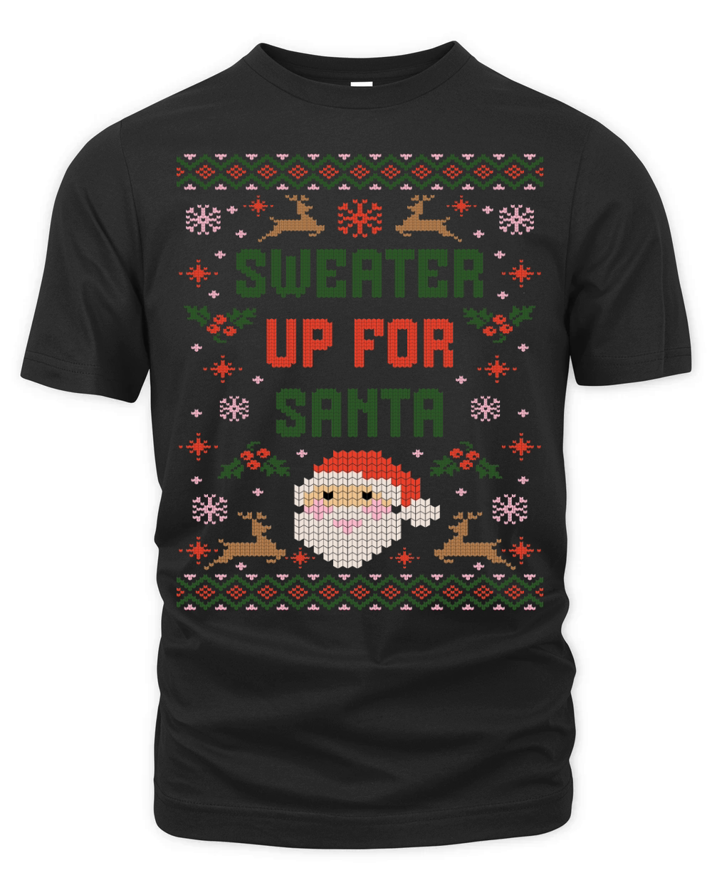 Sweater up for santa Organic Unisex T-shirt