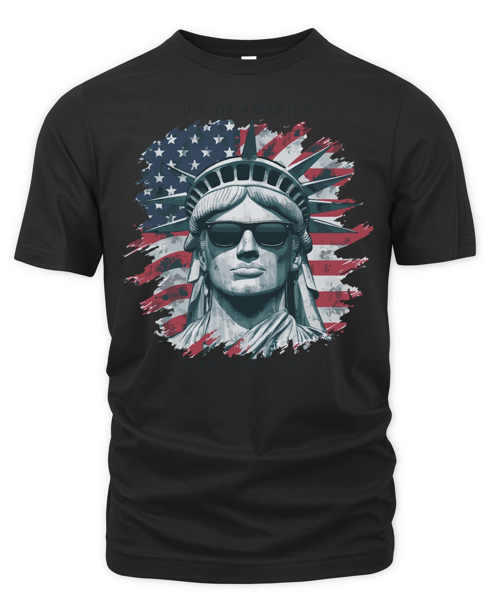 U.S of america new york city 04 Organic Unisex T-shirt