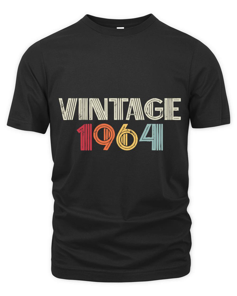 Vintage 1964 Birthday Organic Unisex T-shirt