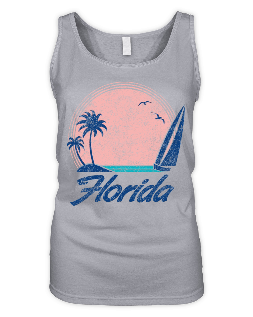 Florida Sunset Organic Women's Tank Top