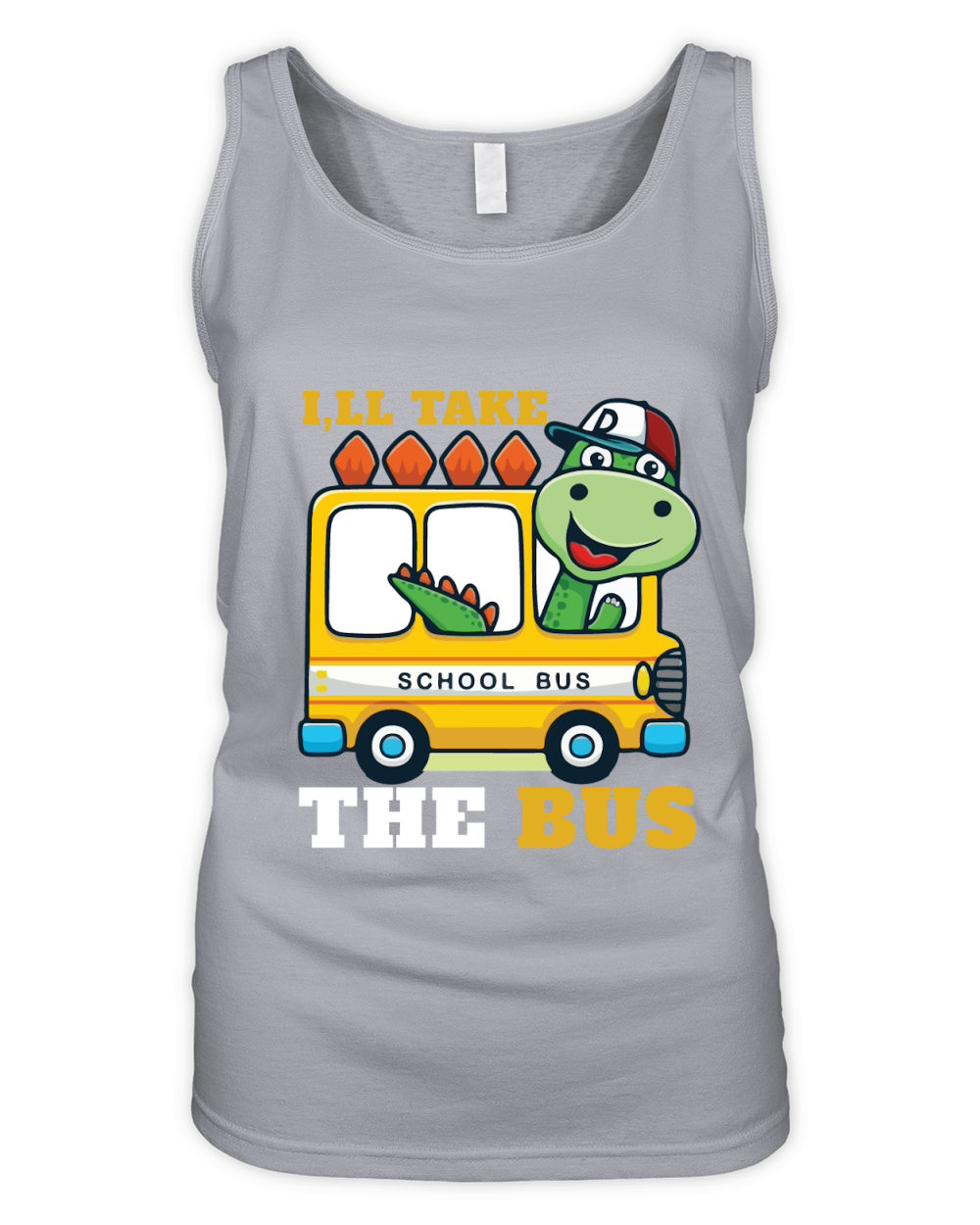 Ile Take The Bus Organic Women's Tank Top