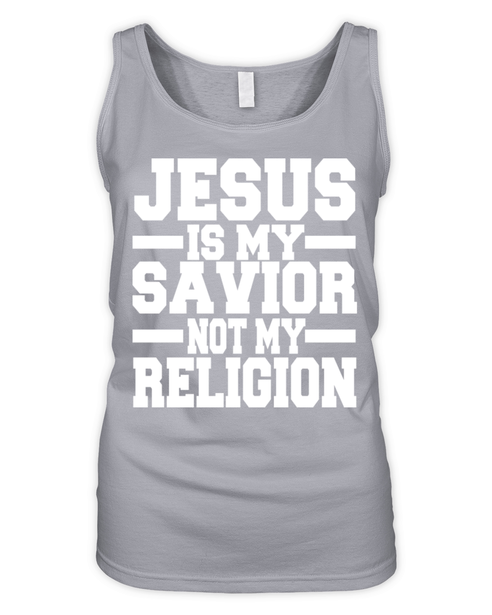 Jesus Is my Savior Organic Women's Tank Top
