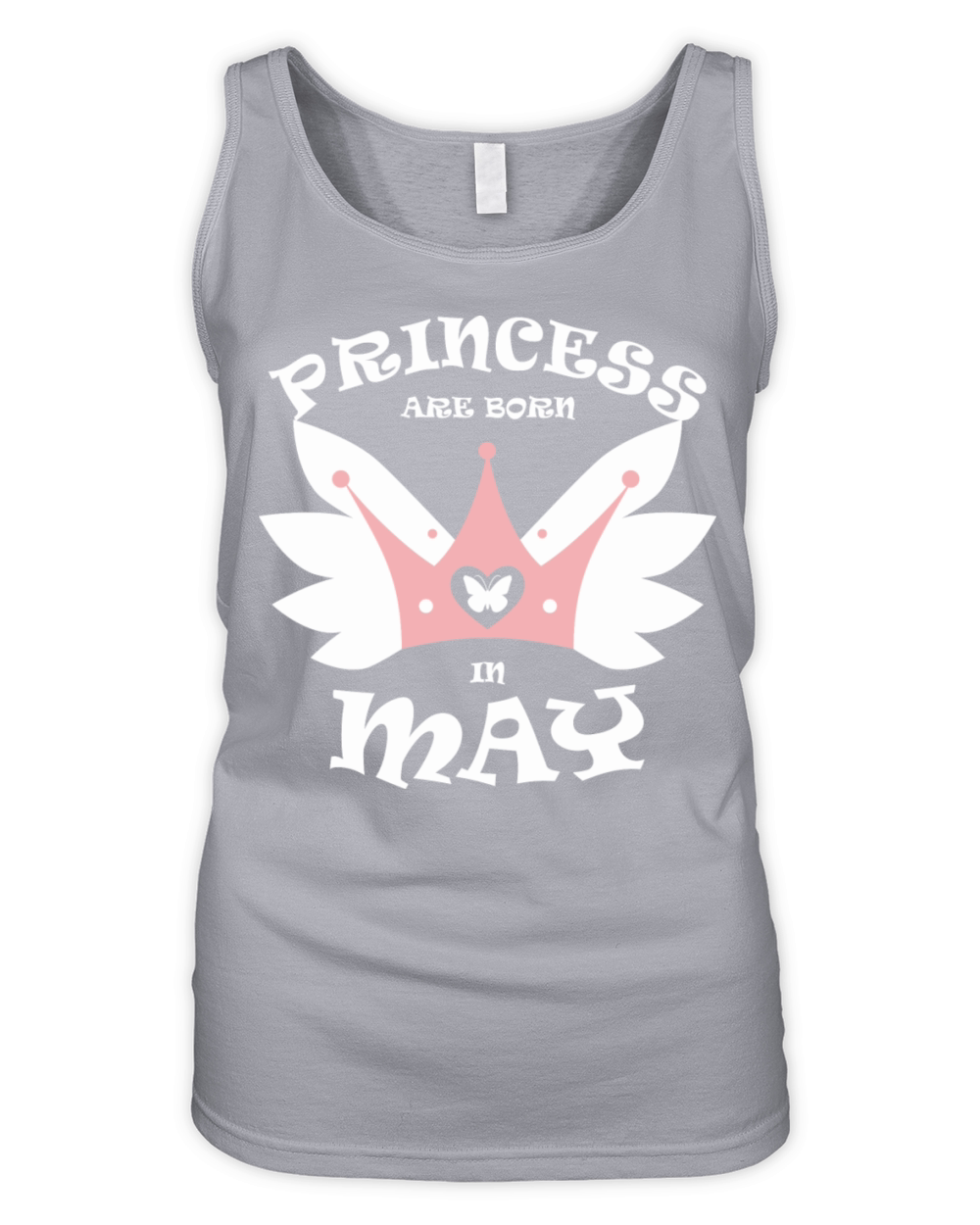 Princess Are Born In May Organic Women's Tank Top