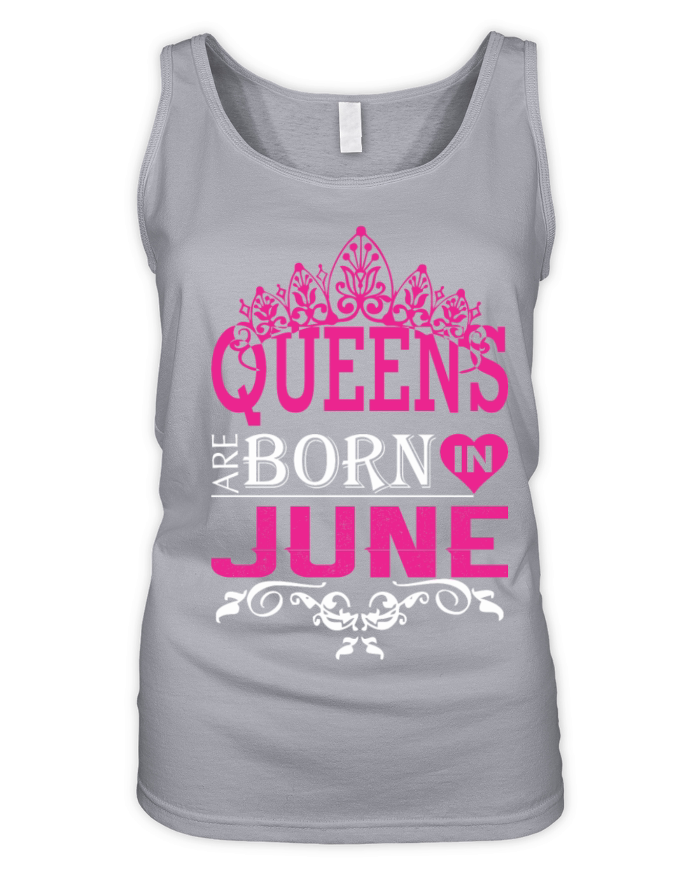 Queens Are Born In June Organic Women's Tank Top