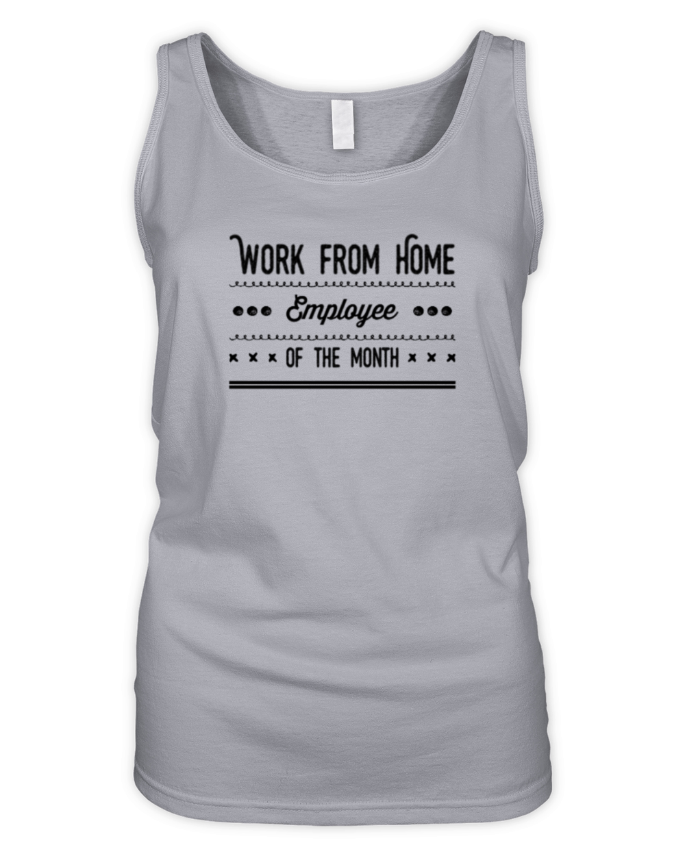 Work from home employee of the month Organic Women's Tank Top