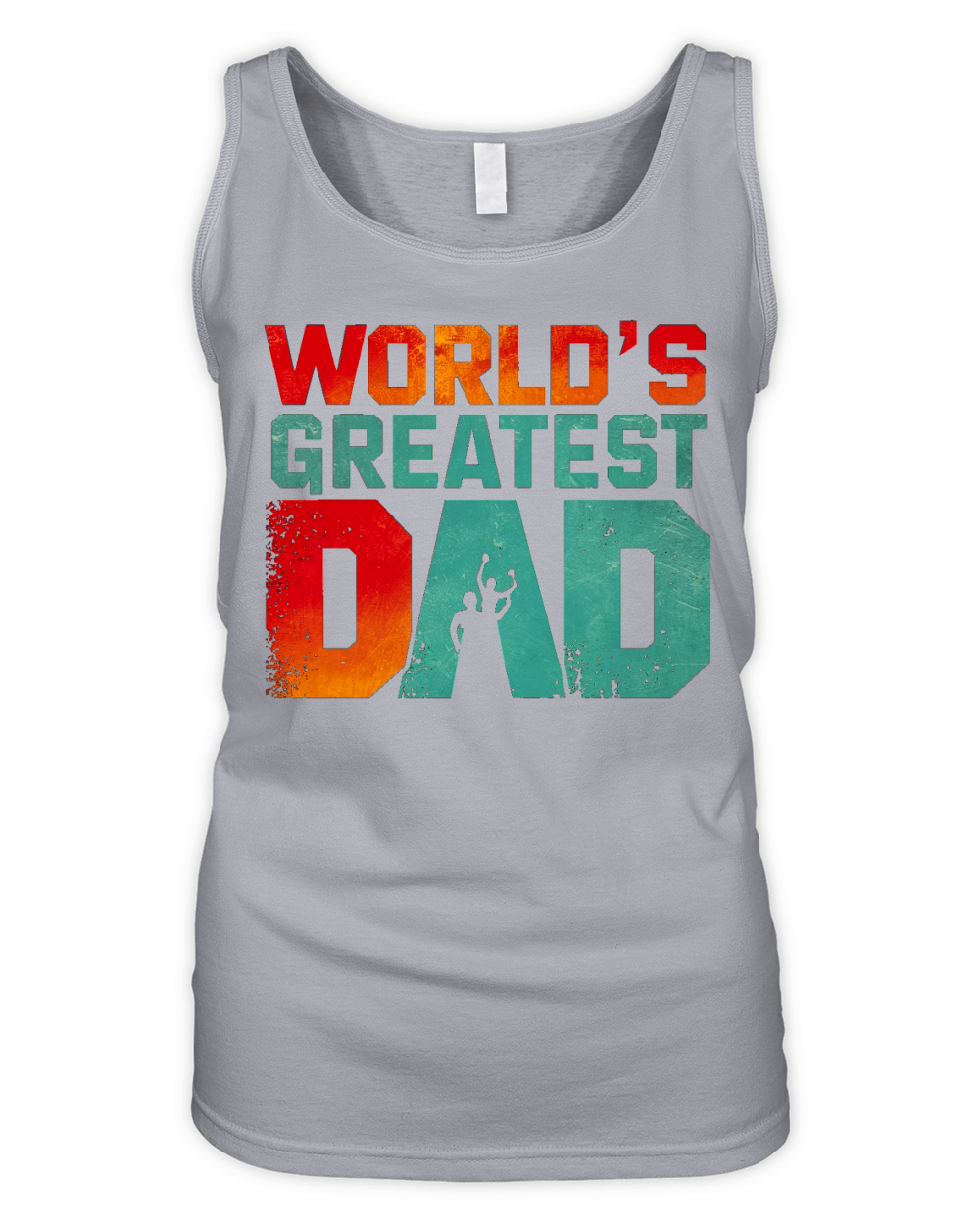 Worlds greatest dad Organic Women's Tank Top
