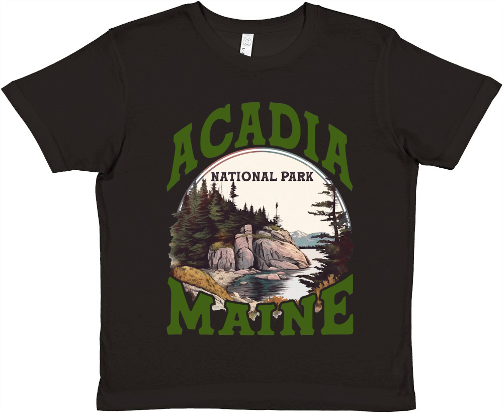 Acadia National Park Maine Premium Kids Crewneck T-shirt