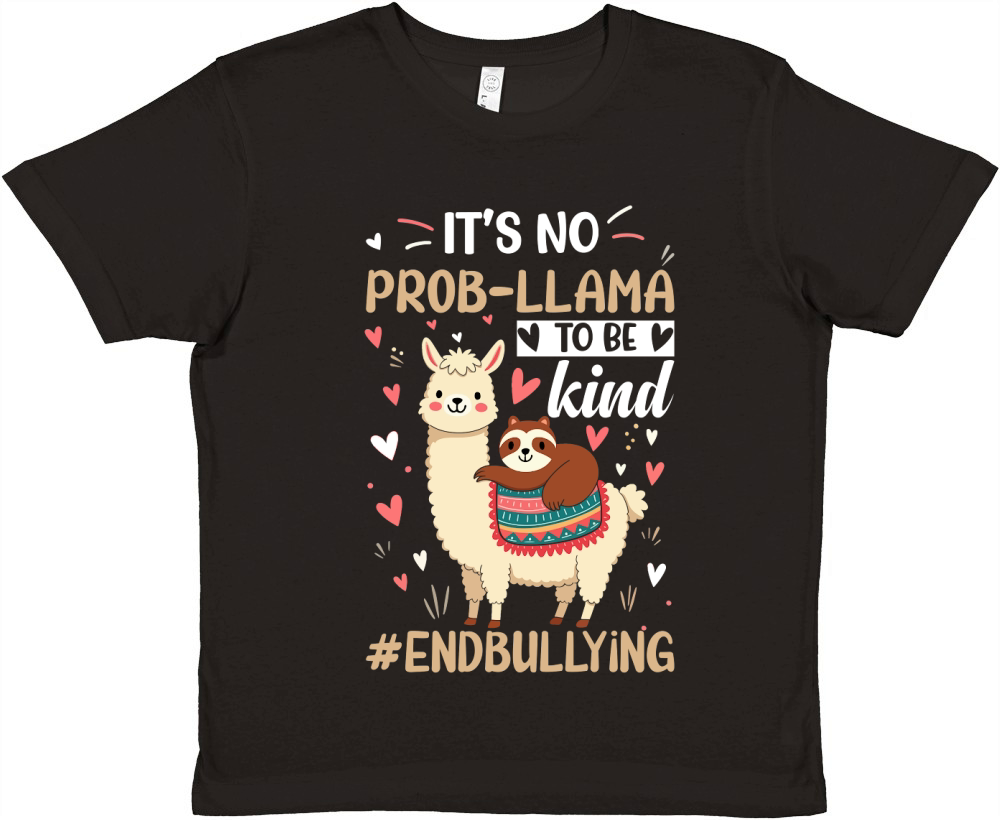 LLama (8) Premium Kids Crewneck T-shirt