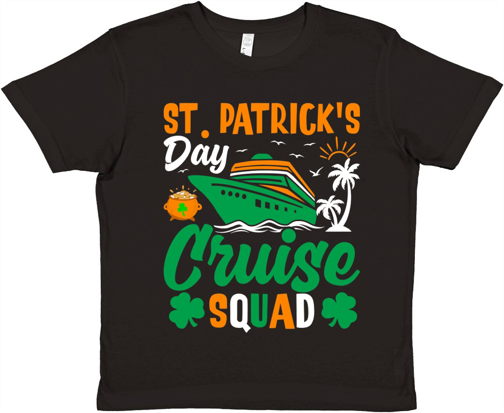 st patricks day cruise squad Premium Kids Crewneck T-shirt